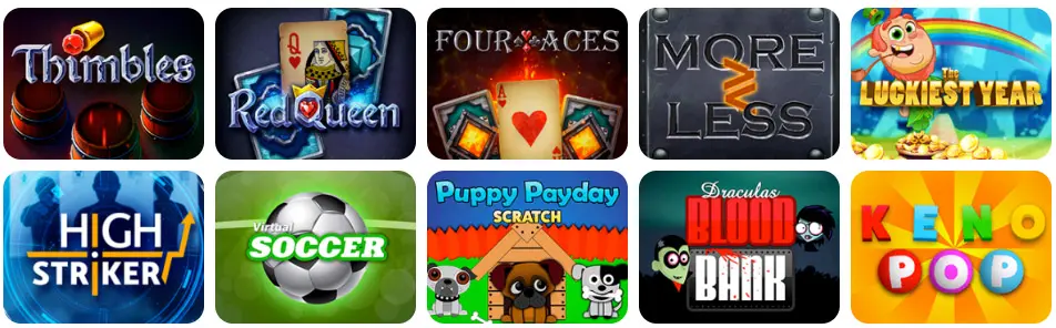 Jeux en ligne NINE CASINO