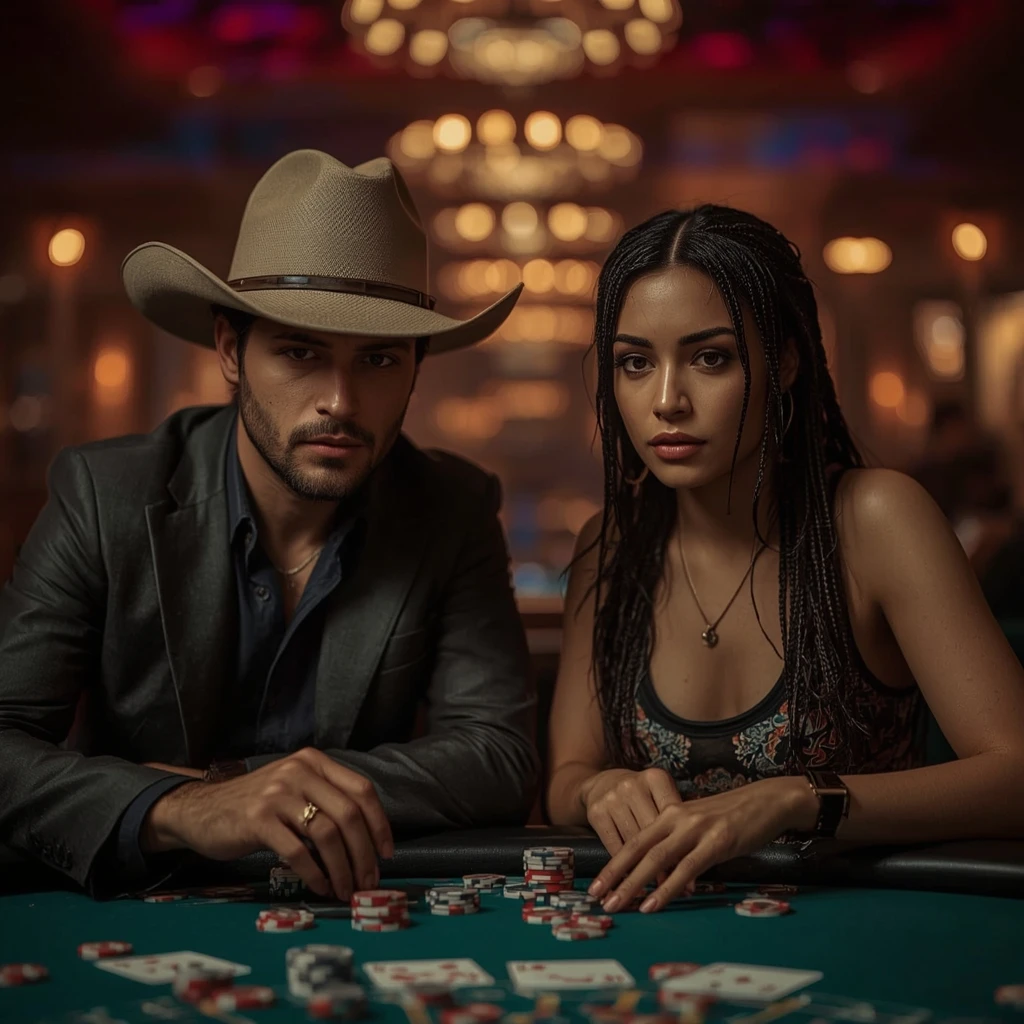 photo de deux joueurs de poker NINE CASINO
